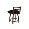 Holland Bar Stool Co 18" Low Back Swivel Vanity Stool, Bronze Finish, Black Vinyl Seat 41118BZBlkVinyl - alternate 2